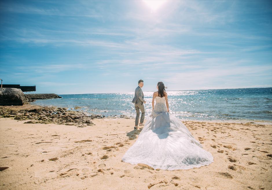 セブ島結婚式前撮り ビーチ撮影 カップルフォト